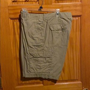 Khaki Cargo Shorts